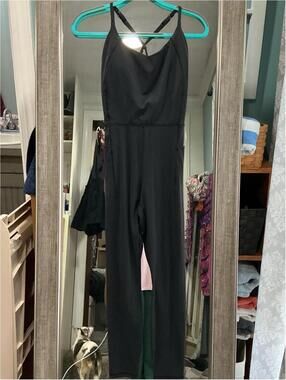 CALIA by Carrie Underwood Black Sleeveless Jumpsuit